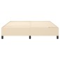 Giroletto a Molle Crema 160x200 cm in Tessuto Giroletto a Molle Crema 160x200 cm in Tessuto