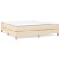 vidaXL Giroletto senza Materasso Crema 180x200 cm in Tessuto vidaXL Giroletto senza Materasso Crema 180x200 cm in Tessuto