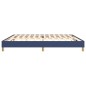 Giroletto a Molle Blu 200x200 cm in Tessuto Giroletto a Molle Blu 200x200 cm in Tessuto