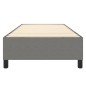 vidaXL Giroletto senza Materasso Grigio Scuro 90x190 cm Tessuto vidaXL Giroletto senza Materasso Grigio Scuro 90x190 cm Tessuto