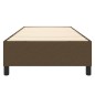 Giroletto a Molle Marrone Scuro 90x200 cm in Tessuto Giroletto a Molle Marrone Scuro 90x200 cm in Tessuto