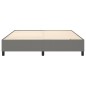 Giroletto a Molle Grigio Scuro 180x200 cm in Tessuto Giroletto a Molle Grigio Scuro 180x200 cm in Tessuto
