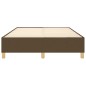 Giroletto a Molle Marrone Scuro 140x200 cm in Tessuto Giroletto a Molle Marrone Scuro 140x200 cm in Tessuto
