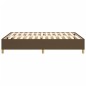 Giroletto a Molle Marrone Scuro 140x200 cm in Tessuto Giroletto a Molle Marrone Scuro 140x200 cm in Tessuto