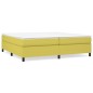 vidaXL Giroletto senza Materasso Verde 200x200 cm in Tessuto vidaXL Giroletto senza Materasso Verde 200x200 cm in Tessuto