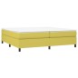 vidaXL Giroletto senza Materasso Verde 200x200 cm in Tessuto vidaXL Giroletto senza Materasso Verde 200x200 cm in Tessuto