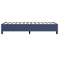 Giroletto a Molle Blu 100x200 cm in Tessuto Giroletto a Molle Blu 100x200 cm in Tessuto