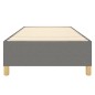 Giroletto a Molle Grigio Scuro 90x190 cm in Tessuto Giroletto a Molle Grigio Scuro 90x190 cm in Tessuto