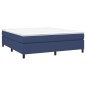 Giroletto a Molle Blu 180x200 cm in Tessuto Giroletto a Molle Blu 180x200 cm in Tessuto