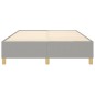 vidaXL Giroletto senza Materasso Grigio Chiaro 140x190 cm Tessuto vidaXL Giroletto senza Materasso Grigio Chiaro 140x190 cm Tessuto