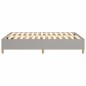 vidaXL Giroletto senza Materasso Grigio Chiaro 140x190 cm Tessuto vidaXL Giroletto senza Materasso Grigio Chiaro 140x190 cm Tessuto