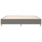 Giroletto a Molle Grigio Scuro 140x200 cm in Tessuto Giroletto a Molle Grigio Scuro 140x200 cm in Tessuto