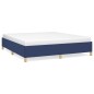 Giroletto a Molle Blu 180x200 cm in Tessuto Giroletto a Molle Blu 180x200 cm in Tessuto