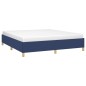 Giroletto a Molle Blu 180x200 cm in Tessuto Giroletto a Molle Blu 180x200 cm in Tessuto