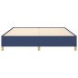 Giroletto a Molle Blu 180x200 cm in Tessuto Giroletto a Molle Blu 180x200 cm in Tessuto