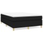 Giroletto a Molle Nero 140x200 cm in Tessuto Giroletto a Molle Nero 140x200 cm in Tessuto