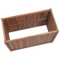 Letto Rialzato 100x50x50 cm in Legno Massello di Teak Letto Rialzato 100x50x50 cm in Legno Massello di Teak