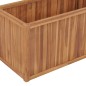 Letto Rialzato 100x50x50 cm in Legno Massello di Teak Letto Rialzato 100x50x50 cm in Legno Massello di Teak
