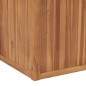 Letto Rialzato 100x50x50 cm in Legno Massello di Teak Letto Rialzato 100x50x50 cm in Legno Massello di Teak