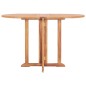 vidaXL Set da Pranzo da Esterno Pieghevole 5 pz Legno Massello di Teak vidaXL Set da Pranzo da Esterno Pieghevole 5 pz Legno Massello di Teak