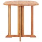 vidaXL Set da Pranzo da Esterno Pieghevole 5 pz Legno Massello di Teak vidaXL Set da Pranzo da Esterno Pieghevole 5 pz Legno Massello di Teak