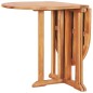vidaXL Set da Pranzo da Esterno Pieghevole 5 pz Legno Massello di Teak vidaXL Set da Pranzo da Esterno Pieghevole 5 pz Legno Massello di Teak