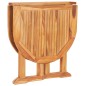 vidaXL Set da Pranzo da Esterno Pieghevole 5 pz Legno Massello di Teak vidaXL Set da Pranzo da Esterno Pieghevole 5 pz Legno Massello di Teak