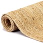 vidaXL Tappeto Artigianale in Juta Naturale 160x230 cm