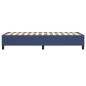 vidaXL Giroletto senza Materasso Blu 80x200 cm in Tessuto vidaXL Giroletto senza Materasso Blu 80x200 cm in Tessuto