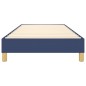 Giroletto a Molle Blu 90x200 cm in Tessuto Giroletto a Molle Blu 90x200 cm in Tessuto