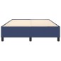 vidaXL Giroletto senza Materasso Blu 140x190 cm in Tessuto vidaXL Giroletto senza Materasso Blu 140x190 cm in Tessuto
