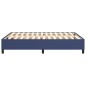 vidaXL Giroletto senza Materasso Blu 140x190 cm in Tessuto vidaXL Giroletto senza Materasso Blu 140x190 cm in Tessuto