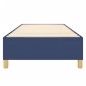 vidaXL Giroletto senza Materasso Blu 80x200 cm in Tessuto