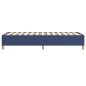 vidaXL Giroletto senza Materasso Blu 80x200 cm in Tessuto