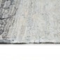 Tappeto Chindi Tessuto a Mano in Pelle 120x170 cm Grigio