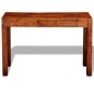 Tavolo Consolle con 3 Cassetti 80 cm Legno Massello di Sheesham Tavolo Consolle con 3 Cassetti 80 cm Legno Massello di Sheesham