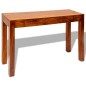 Tavolo Consolle con 3 Cassetti 80 cm Legno Massello di Sheesham Tavolo Consolle con 3 Cassetti 80 cm Legno Massello di Sheesham
