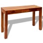 Tavolo Consolle con 3 Cassetti 80 cm Legno Massello di Sheesham Tavolo Consolle con 3 Cassetti 80 cm Legno Massello di Sheesham
