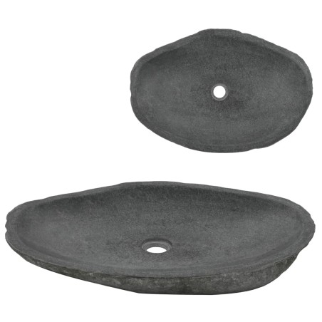 Lavandino Ovale in Pietra di Fiume 60-70 cm