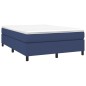 vidaXL Giroletto senza Materasso Blu 140x200 cm in Tessuto vidaXL Giroletto senza Materasso Blu 140x200 cm in Tessuto