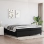 Giroletto a Molle Nero 200x200 cm in Tessuto Giroletto a Molle Nero 200x200 cm in Tessuto
