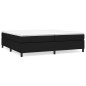 Giroletto a Molle Nero 200x200 cm in Tessuto Giroletto a Molle Nero 200x200 cm in Tessuto