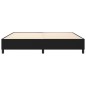Giroletto a Molle Nero 200x200 cm in Tessuto Giroletto a Molle Nero 200x200 cm in Tessuto
