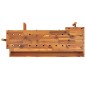 Banco Lavoro Cassetti e Morse 124x52x83cm Legno Massello Acacia Banco Lavoro Cassetti e Morse 124x52x83cm Legno Massello Acacia