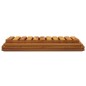 Scaffale Pieghevole 3 Ripiani 70x31x63 cm Legno Massello Acacia