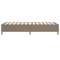 Giroletto a Molle Tortora 80x200 cm in Tessuto