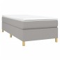 Giroletto a Molle Grigio Chiaro 100x200 cm in Tessuto Giroletto a Molle Grigio Chiaro 100x200 cm in Tessuto