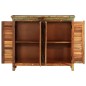 Credenza in Legno Massello di Riciclo con 4 Sportelli Credenza in Legno Massello di Riciclo con 4 Sportelli