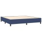 Giroletto a Molle Blu 200x200 cm in Tessuto Giroletto a Molle Blu 200x200 cm in Tessuto