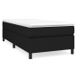 vidaXL Giroletto senza Materasso Nero 80x200 cm Tessuto vidaXL Giroletto senza Materasso Nero 80x200 cm Tessuto